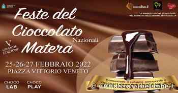 MATERA: AL VIA LA V EDIZIONE DELLA FESTA DEL CIOCCOLATO ARTIGIANALE - Cronache TV