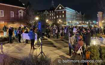 Demonstrators Gather In Annapolis In Support Of Paid Family, Medical Leave Legislation - CBS Baltimore