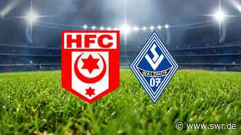 3. Liga live ab 14 Uhr: Hallescher FC - Waldhof Mannheim, 26.2. - SWR