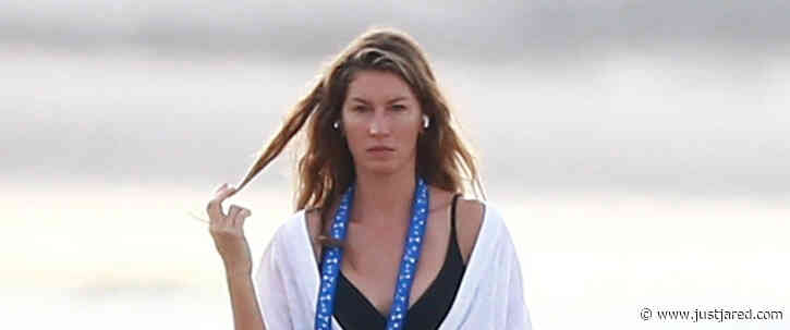 Gisele Bundchen Soaks Up the Sun in Costa Rica During Beach Stroll