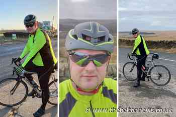 Bolton man to take on four triathlons to raise money for Fortalice