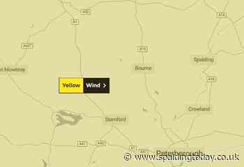 Amber weather warning issued - Spalding Today