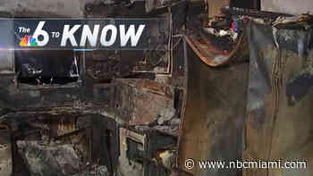 6 to Know: Fire Destroys Miami-Dade Family's Home of 25 Years