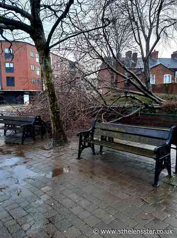 Pictures capture damage caused by Storm Franklin in St Helens - St Helens Star