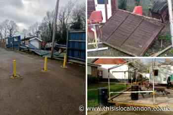 Storm Eunice: Serious damage caused to A41 animal centre