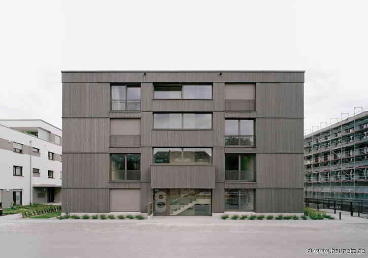 Holzbaustein im Stadtoval
 - Achtfamilienhaus in Aalen von Kayser Architekten