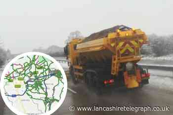 Gritters to hit East Lancashire roads tonight