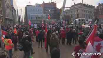 Protesters told to leave Ottawa after 3rd day of disrupting Canadian capital - Globalnews.ca