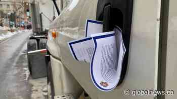 Trucker protests: Ottawa police issue new written warning to demonstrators - Globalnews.ca