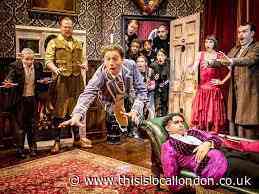 A play that goes wrong in all the best ways. Emilia Ward St Johns Leatherhead