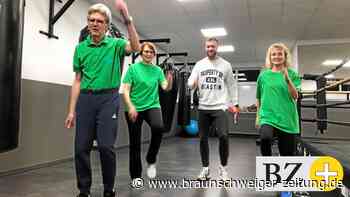 Parkinsonerkrankte boxen in Wendeburg mit Profi