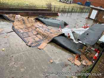 Video & Pictures: Blackburn mosque launches appeal after strong winds rip roof off