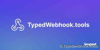 TypedWebhook.tools - Inspect webhook payloads with automatic type generation