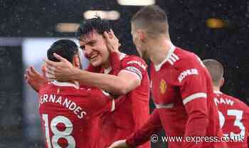 Man Utd star Bruno Fernandes mocks 'big head' Harry Maguire - Express