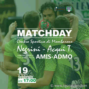 L'Admo si prepara alla durissima partita di Acqui Terme - Liguriasport