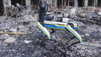 Jetzt soll ein Roboter die Brandursache finden