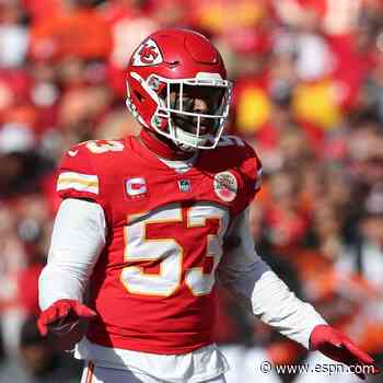 Chiefs cut LB Hitchens, save $8.4M against cap
