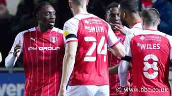 Rotherham United 2-0 Morecambe