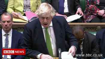 Boris Johnson announces UK sanctions against Russia