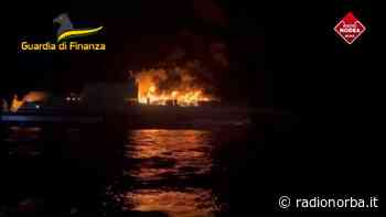 Incendio nave: spente le fiamme, si cercano i 10 dispersi. Equipaggio fermo ancora a Corfù per collaborare alle indagini - Radionorba
