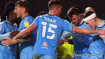 Bristol City 1-2 Coventry City: Viktor Gyokeres snatches late Sky Blues winner