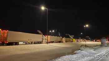 Trans-Canada Highway closed from Brandon to Saskatchewan border due to poor winter driving conditions - CBC.ca