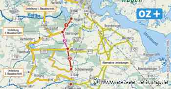 Abtshagen: Zu diesen Terminen ist die B194 zwischen Grimmen und Stralsund vollständig gesperrt - Ostsee Zeitung