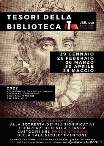 Chieri, Biblioteca. Sabato protagonista l'Archivio Storico - CentoTorri