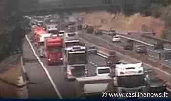 A1, incidente tra Colleferro e Anagni, direzione Napoli: ci sono code - Casilina News