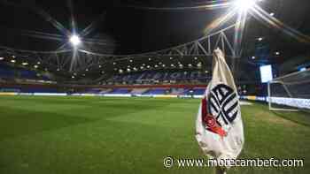 Bolton Wanderers (A) ticket details - News - Morecambe - Morecambe FC