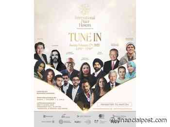 President Bill Clinton, Rosario Dawson, Misty Copeland, HAUSER, Buika, Fonseca, and Il Volo Join the 2022 International Peace Honors - Financial Post