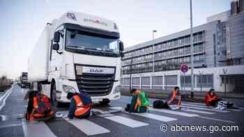 Climate activists try to block access to 3 German airports