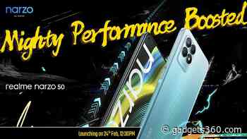 Realme Narzo 50 Design Tipped via US FCC Listing Ahead of Launch in India