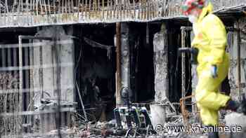 Ermittlung der Brandursache in Essen kann noch Wochen dauern