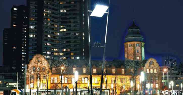 Mannheim:  Corona-Testcenter mit Parole beschmiert