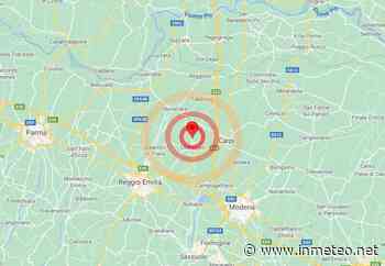 Scossa avvertita a Correggio, Carpi: dati INGV - InMeteo