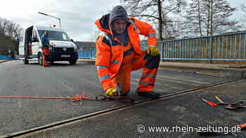 Arbeiten an der Siegbrücke: Bauwerk zwischen Wallmenroth und Scheuerfeld für Tage gesperrt - Rhein-Zeitung