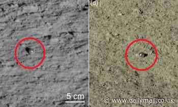 China's Yutu-2 rover spots two spheres of glass on the moon
