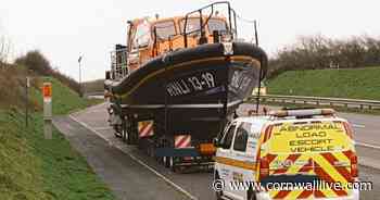 RNLI lifeboat 'unusual load' on A30 in Cornwall could cause delays - Cornwall Live