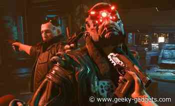 Cyberbunk 2077 VR Mod gameplay