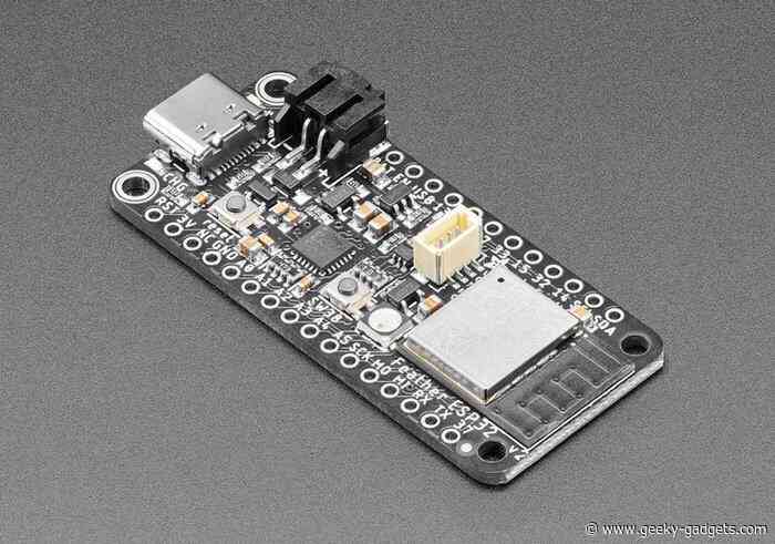 Adafruit ESP32 Feather V2 development board launches