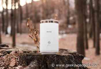 Test the quality of your drinking water using the WaTalk cup