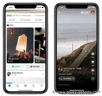 Reels Are Coming To The Facebook App