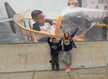 New aviation, education murals at Falcon Field underpass - Your Valley