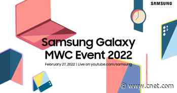 MWC 2022: How to Watch the Samsung Galaxy Book Reveal     - CNET
