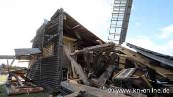 „Sind sehr erleichtert“: Vom Sturm zerstörte Windmühle wird wieder aufgebaut