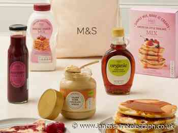 M&S Pancake Day 2022 range including Percy Pig frying pan, mixes, sauces and spreads