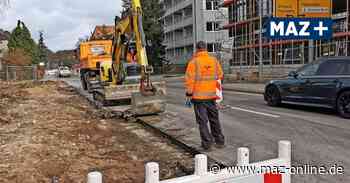Neuruppin: Für Bau eines Penny-Marktes Baustelle auf der B167 - Märkische Allgemeine Zeitung