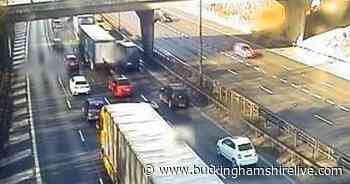 Live M40 traffic updates as vehicle fire closes lanes near Beaconsfield - Buckinghamshire Live