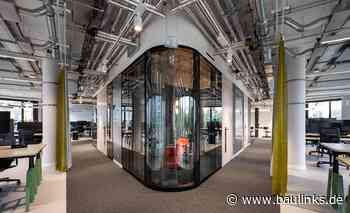 Trennwandsystem von Strähle für ganz unterschiedliche Arbeits- und Besprechungsräume bei Scout24